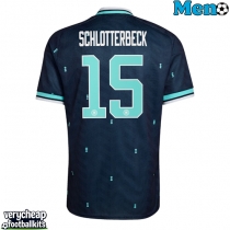Germany Nico Schlotterbeck #15 Replica Away Shirt World Cup 2026 Short Sleeve